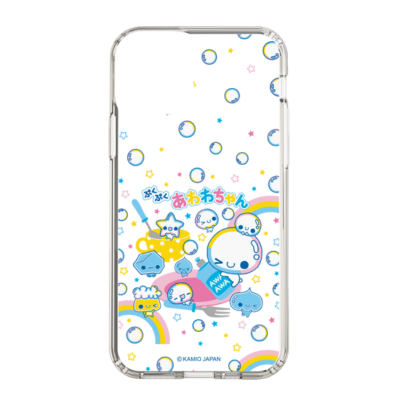 スリムプロテクションケース［ ぷくぷくあわわちゃん - しゃぼんだま ］
