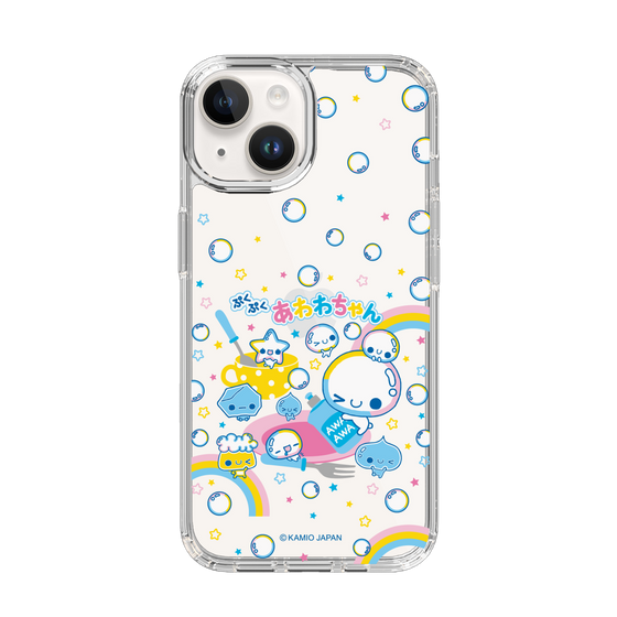 スリムプロテクションケース［ ぷくぷくあわわちゃん - しゃぼんだま ］