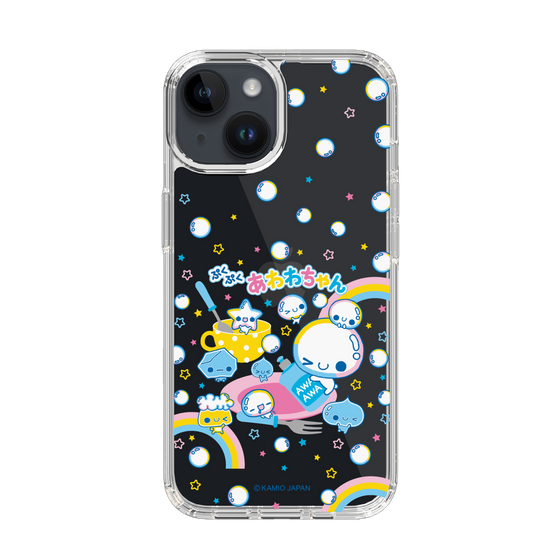 スリムプロテクションケース［ ぷくぷくあわわちゃん - しゃぼんだま ］