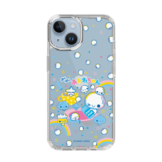 スリムプロテクションケース［ ぷくぷくあわわちゃん - しゃぼんだま ］