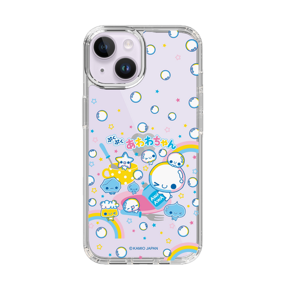 スリムプロテクションケース［ ぷくぷくあわわちゃん - しゃぼんだま ］