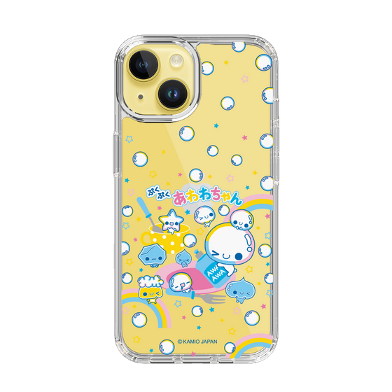 スリムプロテクションケース［ ぷくぷくあわわちゃん - しゃぼんだま ］