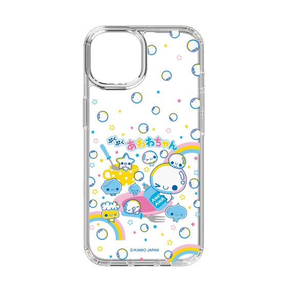 スリムプロテクションケース［ ぷくぷくあわわちゃん - しゃぼんだま ］