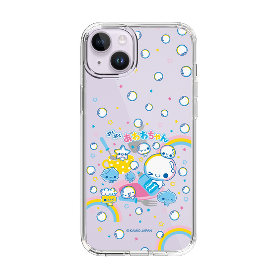 スリムプロテクションケース［ ぷくぷくあわわちゃん - しゃぼんだま ］