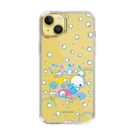 スリムプロテクションケース［ ぷくぷくあわわちゃん - しゃぼんだま ］