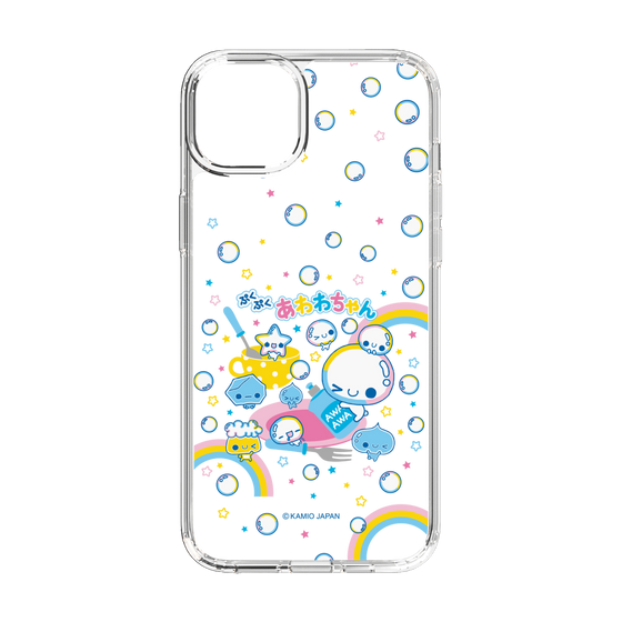 スリムプロテクションケース［ ぷくぷくあわわちゃん - しゃぼんだま ］
