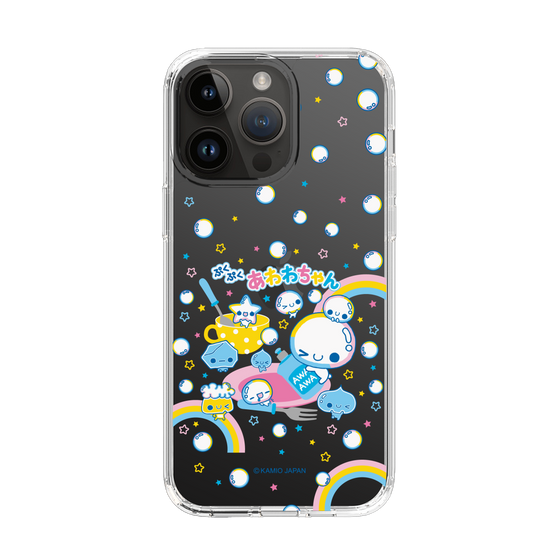 スリムプロテクションケース［ ぷくぷくあわわちゃん - しゃぼんだま ］