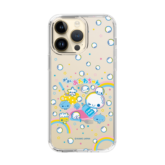 スリムプロテクションケース［ ぷくぷくあわわちゃん - しゃぼんだま ］