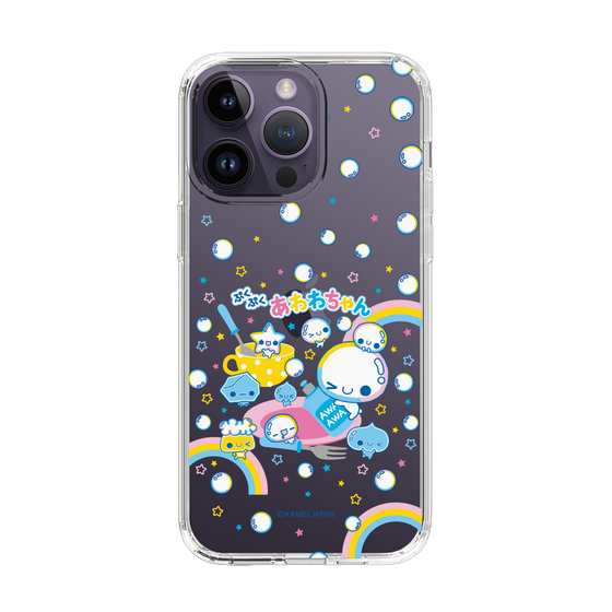 スリムプロテクションケース［ ぷくぷくあわわちゃん - しゃぼんだま ］