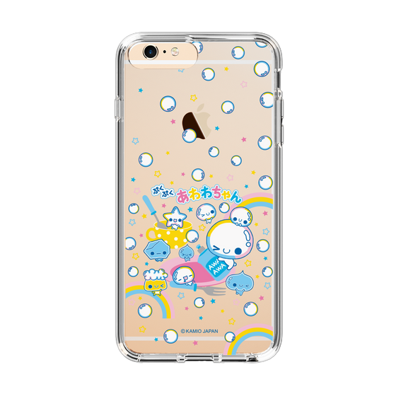 スリムプロテクションケース［ ぷくぷくあわわちゃん - しゃぼんだま ］