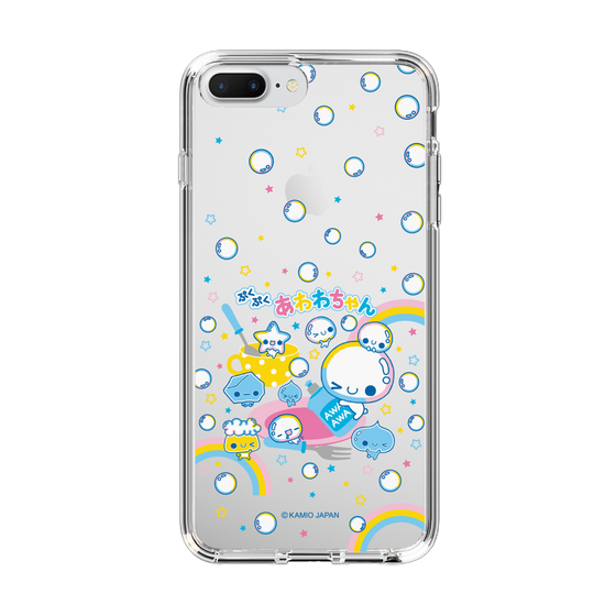 スリムプロテクションケース［ ぷくぷくあわわちゃん - しゃぼんだま ］