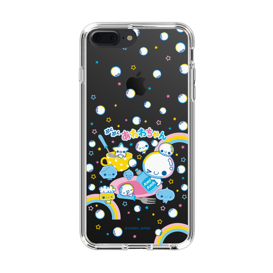 スリムプロテクションケース［ ぷくぷくあわわちゃん - しゃぼんだま ］