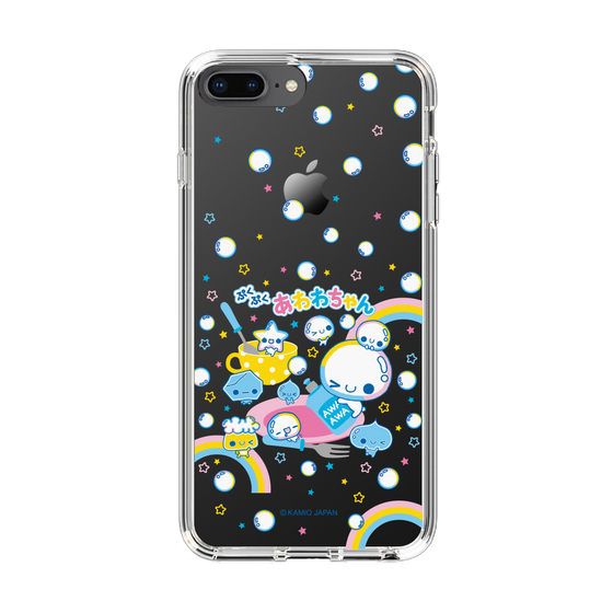スリムプロテクションケース［ ぷくぷくあわわちゃん - しゃぼんだま ］