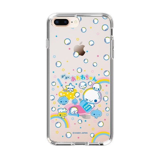 スリムプロテクションケース［ ぷくぷくあわわちゃん - しゃぼんだま ］