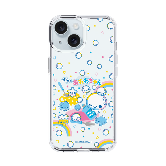 スリムプロテクションケース［ ぷくぷくあわわちゃん - しゃぼんだま ］