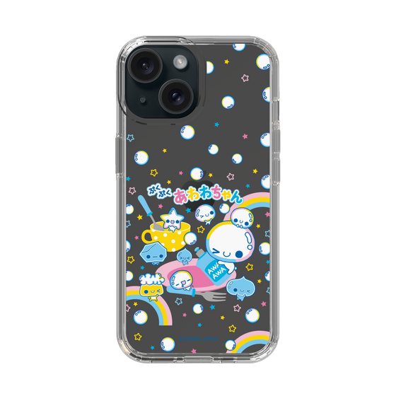 スリムプロテクションケース［ ぷくぷくあわわちゃん - しゃぼんだま ］