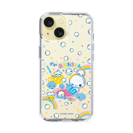 スリムプロテクションケース［ ぷくぷくあわわちゃん - しゃぼんだま ］