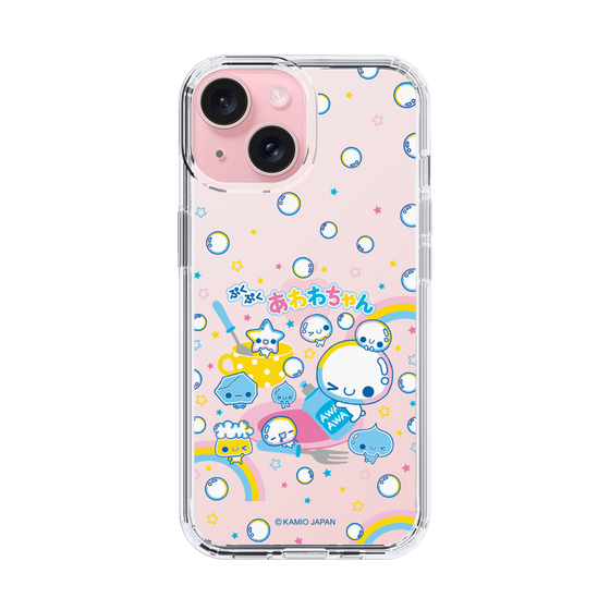 スリムプロテクションケース［ ぷくぷくあわわちゃん - しゃぼんだま ］
