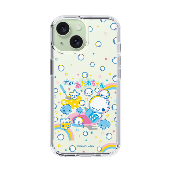 スリムプロテクションケース［ ぷくぷくあわわちゃん - しゃぼんだま ］