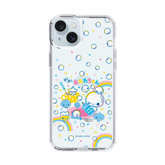 スリムプロテクションケース［ ぷくぷくあわわちゃん - しゃぼんだま ］