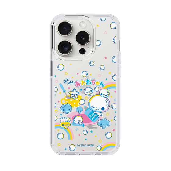 スリムプロテクションケース［ ぷくぷくあわわちゃん - しゃぼんだま ］