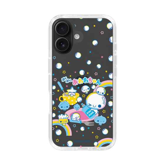 スリムプロテクションケース［ ぷくぷくあわわちゃん - しゃぼんだま ］