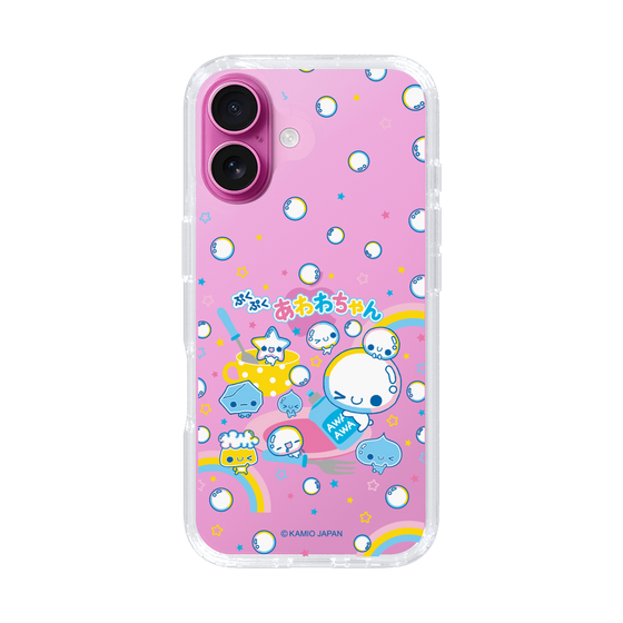 スリムプロテクションケース［ ぷくぷくあわわちゃん - しゃぼんだま ］