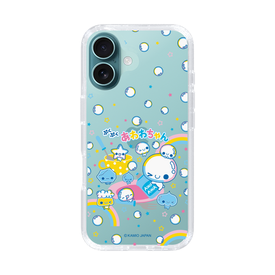 スリムプロテクションケース［ ぷくぷくあわわちゃん - しゃぼんだま ］