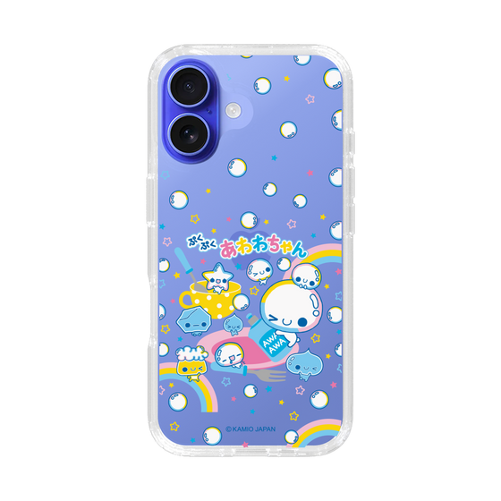 スリムプロテクションケース［ ぷくぷくあわわちゃん - しゃぼんだま ］