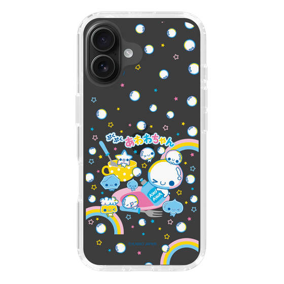 スリムプロテクションケース［ ぷくぷくあわわちゃん - しゃぼんだま ］