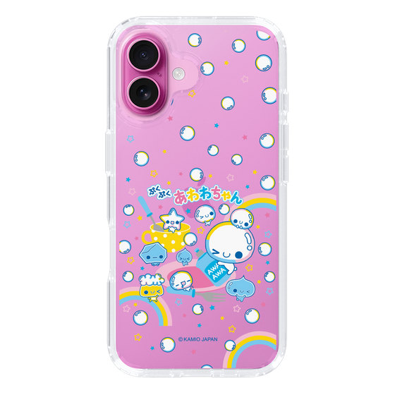 スリムプロテクションケース［ ぷくぷくあわわちゃん - しゃぼんだま ］
