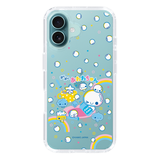 スリムプロテクションケース［ ぷくぷくあわわちゃん - しゃぼんだま ］