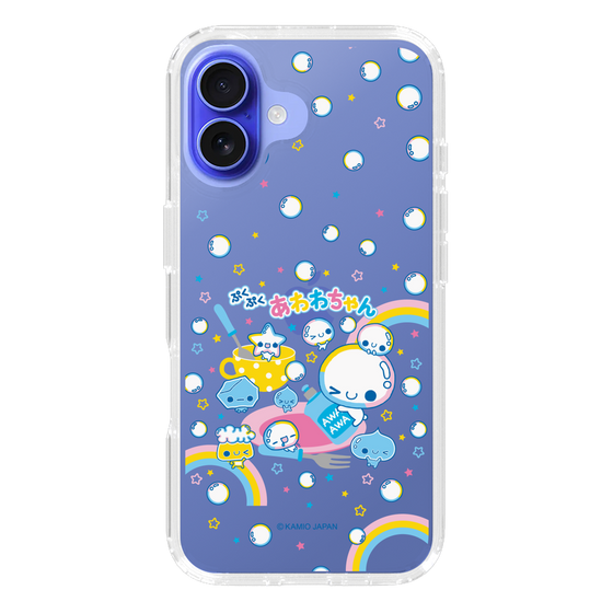 スリムプロテクションケース［ ぷくぷくあわわちゃん - しゃぼんだま ］