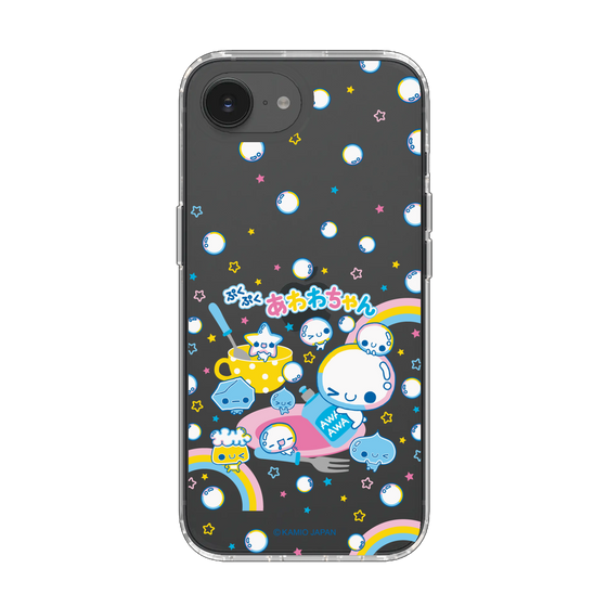 スリムプロテクションケース［ ぷくぷくあわわちゃん - しゃぼんだま ］