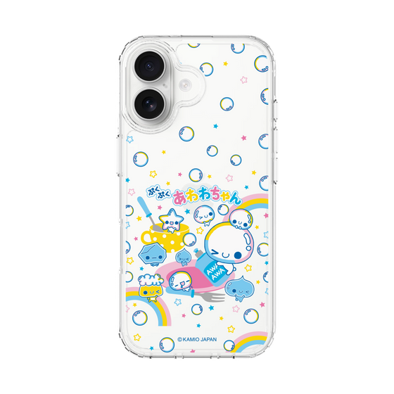 スリムプロテクションケース［ ぷくぷくあわわちゃん - しゃぼんだま ］