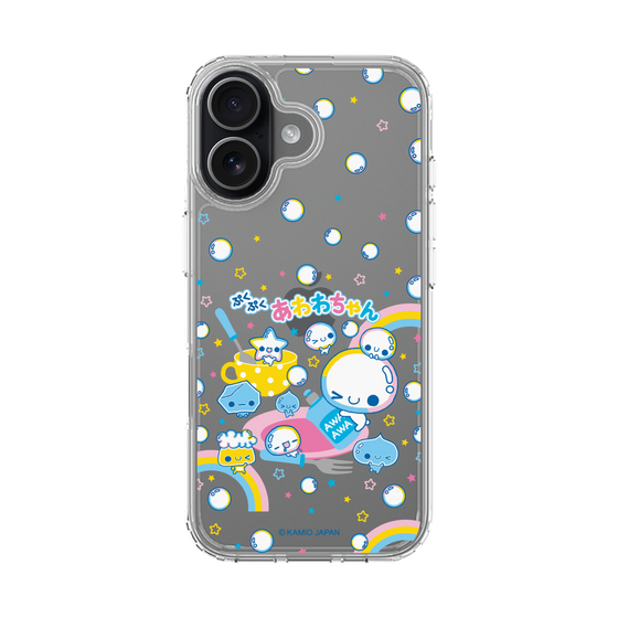 スリムプロテクションケース［ ぷくぷくあわわちゃん - しゃぼんだま ］