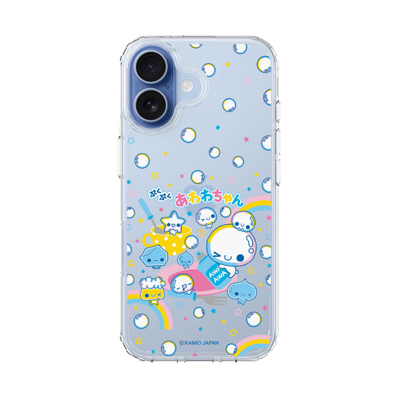 スリムプロテクションケース［ ぷくぷくあわわちゃん - しゃぼんだま ］