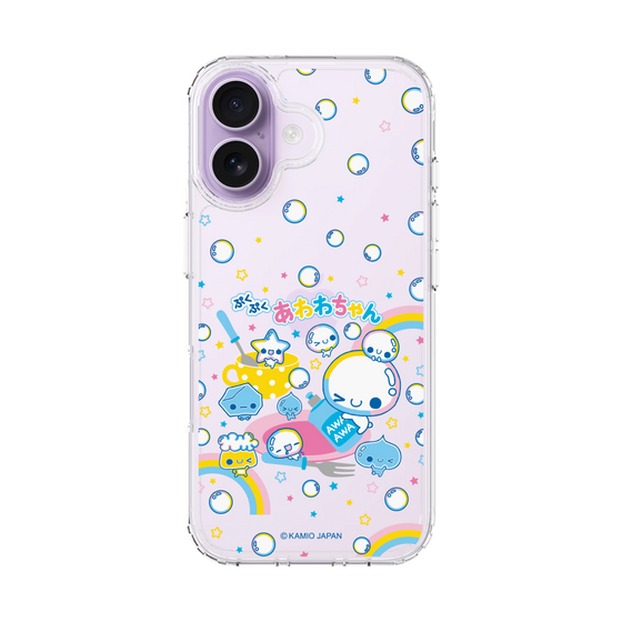 スリムプロテクションケース［ ぷくぷくあわわちゃん - しゃぼんだま ］