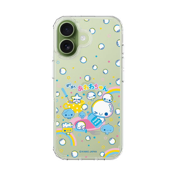 スリムプロテクションケース［ ぷくぷくあわわちゃん - しゃぼんだま ］