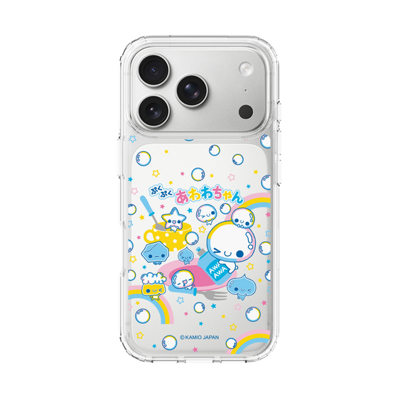 スリムプロテクションケース［ ぷくぷくあわわちゃん - しゃぼんだま ］