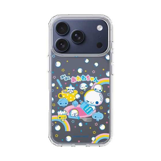 スリムプロテクションケース［ ぷくぷくあわわちゃん - しゃぼんだま ］