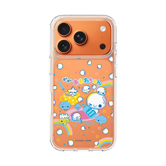 スリムプロテクションケース［ ぷくぷくあわわちゃん - しゃぼんだま ］