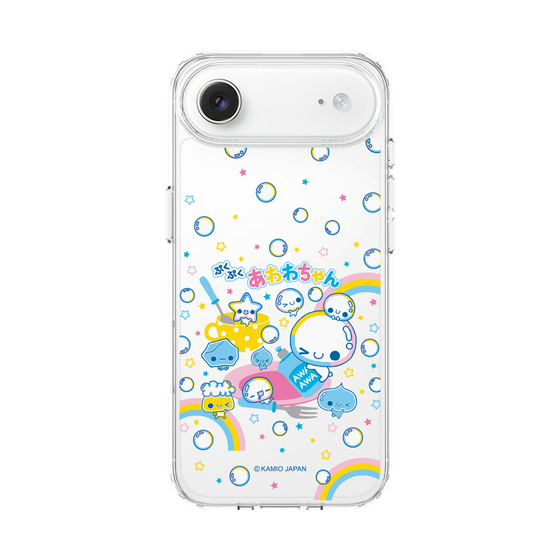 スリムプロテクションケース［ ぷくぷくあわわちゃん - しゃぼんだま ］