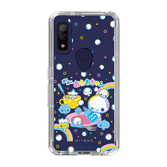 スリムプロテクションケース［ ぷくぷくあわわちゃん - しゃぼんだま ］