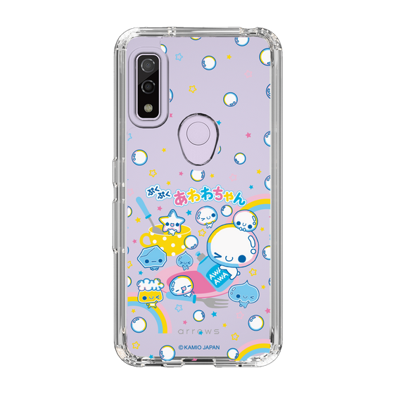 スリムプロテクションケース［ ぷくぷくあわわちゃん - しゃぼんだま ］