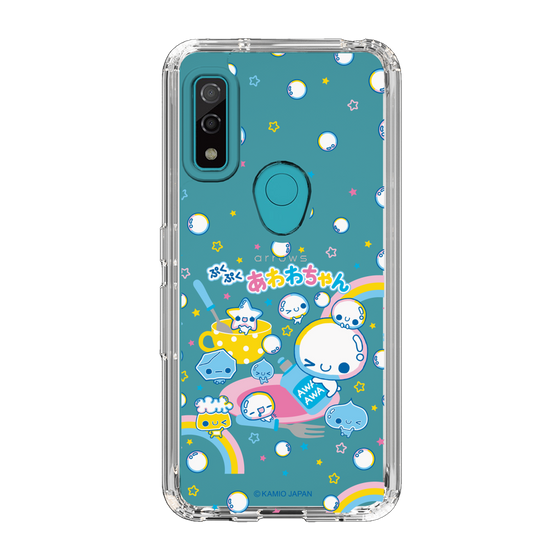 スリムプロテクションケース［ ぷくぷくあわわちゃん - しゃぼんだま ］