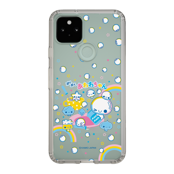 スリムプロテクションケース［ ぷくぷくあわわちゃん - しゃぼんだま ］