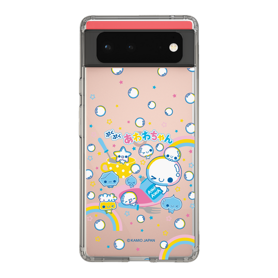 スリムプロテクションケース［ ぷくぷくあわわちゃん - しゃぼんだま ］
