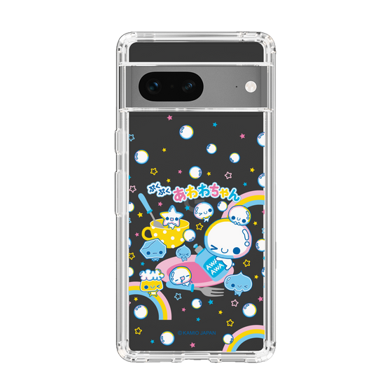 スリムプロテクションケース［ ぷくぷくあわわちゃん - しゃぼんだま ］