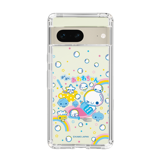 スリムプロテクションケース［ ぷくぷくあわわちゃん - しゃぼんだま ］